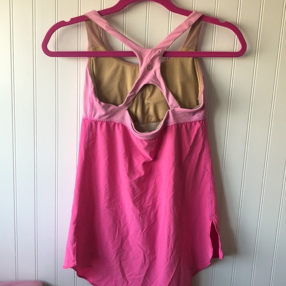 Lululemon Venus tank top women’s size 6 color hot pink - Picture 5 of 8